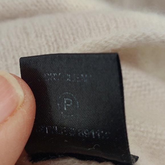 Skull Cashmere Skull V Neck Swater Size Small Pink - Picture 4 of 8